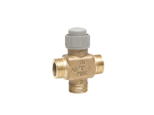 V5833A1060 3-х ходовой линейный муфтовый клапан, PN16, DN20, Kvs 4.0, 6.5мм, 120 °C Honeywell
