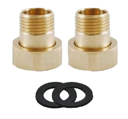 CKF-3/4 Монтажный комплект (гайка и штуцер) для регулятора/фильтра  Ду20 (G 3/4) пара