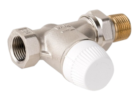 V2050DH015 Термостатический клапан прямой DN15  PN10 1/2", Kvs 3.5