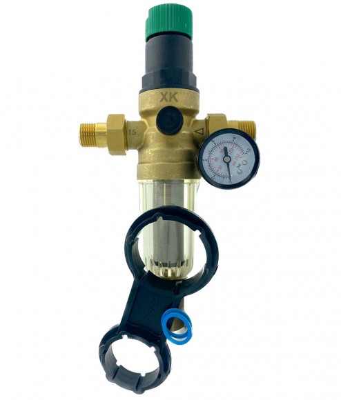 Фильтр с регулятором давления самопромывной "XK", гор. вода, DN15 (FR06-1/2H)