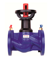 Балансировочный фланцевый клапан с ниппелями PN16, DN32, Kvs 15.1 Honeywell SafeCone(R) V6000D0032А