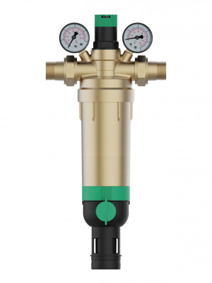 Фильтр тонкой очистки с обратной промывкой и регулятором DN32 (1 1/4) 100мк до 40С ХК H10-11/4C Фильтр тонкой очистки с обратной промывкой и регулятором DN32 (1 1/4) 100мк до 40С ХК H10-11/4C