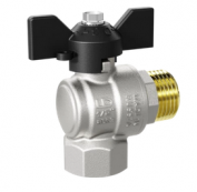 Кран шаровой лат. ник. угловой Ду 15 LD Pride 47.15.В-Н.У.Б
