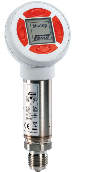PTHRB0011V3 Датчик давл-я с HMI 0...1 бар, макс. 3 бар, IP65, -20...80 °C, 3-пров., 0-10 В