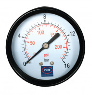 0240.016 Манометр осевой, диаметр 63 резьба G1/4  шкала 0-1,6 OR