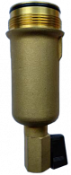 KF06H-T Колба для фильтров ГВС/латунь со сливным краном  серии FR
