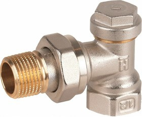 V2420E0020 Клапан радиаторный угловой нижний DN20  PN10 (3/4"), Kvs 1.70