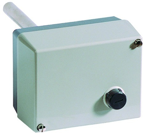 STW70130 Предохранительный термостат, уставка +70…+130°C, реле SPST 230V, 12A, ручной сброс, накладн