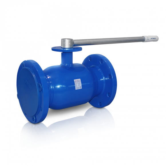 Кран шаровой сталь фл./фл. Temper DN150 PN25 L=410mm, ст.20, полный проход 29420150