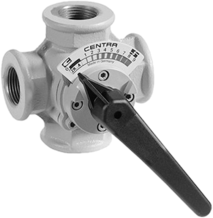 ZR40MA 4-х ходовой пов. кл., PN6, DN40, Kvs25, 2…130 °C, PN6
