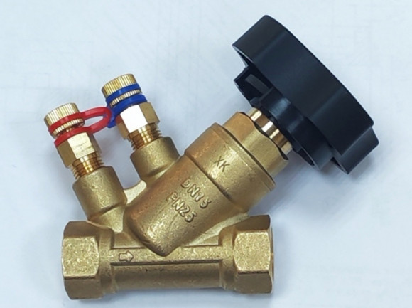 SBV15DA Клапан балансировочный ручной "XK" ВР DN15 PN25 с изм.нип. SBV15DA Клапан балансировочный ручной "XK" ВР DN15 PN25 с изм.нип.