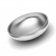 Заглушка стальная под сварку эллиптическая,  89х3,5 оцинкованная, ст.20, ГОСТ 17379