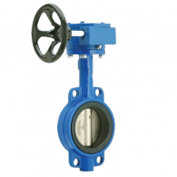 Затвор поворотный чугунный с редуктором DN 400 Затвор поворотный чугунный с редуктором DN 400