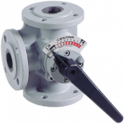 Клапан регулирующий трехходовой поворотный DN 65 PN6 Kvs63 2…130 °C Honeywell/Resideo DR65GFLA