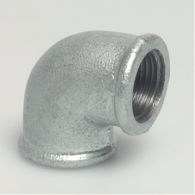 Угольник чугун оцинкованный Ду 40 (1 1/2")