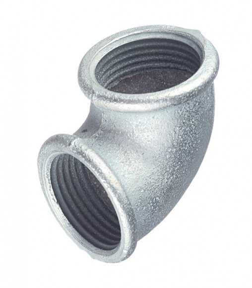 Угольник чугун оцинкованный Ду 40 (1 1/2")