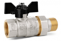 Кран шаровой лат. ник. Ду 20 Ру 40 Вн-Нар американка баб. LD Pride 47.20.В-ГШ.Б Кран шаровой лат. ник. Ду 20 Ру 40 Вн-Нар американка баб. LD Pride 47.20.В-ГШ.Б