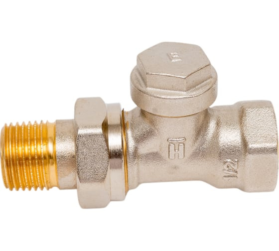 V2420D0020 Клапан радиаторный прямой нижний DN20  PN10 (3/4"), Kvs 1.45