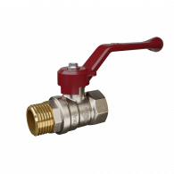 Кран шаровый латунный Temper 88.Вн-Нар.Рычаг.2. DN50 (2) PN25