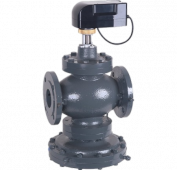 V5006TF1050 регулятор расхода настр-мый, фл., Ду50, Ру16, чугун, Qmin = 2000 л/ч, Qmax= 20000 л/ч,