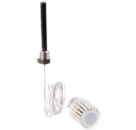 T100R-AB термостатический привод с выносным капиляром, 30...70 °C, колодец 1/2"x115 мм