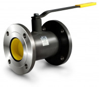 Кран шаровый LD КШ.Ц.Ф. Ду-080/070 Ру-25 Т=+200°С, СП, ст.20 фланцевый (вода, пар, нефтепродукты)