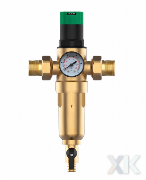 Фильтр с редуктором ХК FK06-1 1/2H универсальный (ГВС/ХВС) 1 1/2" DN40 100 мкм