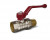 Кран шаровый латунный Temper 88.Вн-Нр Американка.Рычаг.12. DN15 (1/2) PN40