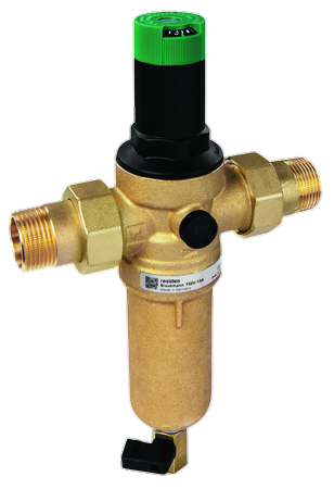FK06-3/4"AAM фильтр миниплюс с редуктором, на горячую воду, 100 мкм