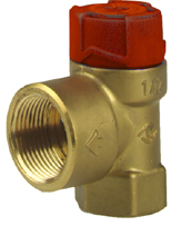 SM110-3/4A4.0 Предохранительный клапан мембранного типа, R1/2" внутр. резьба вход, R3/4" внутр. резьба выход, 4 бар, 120 °С