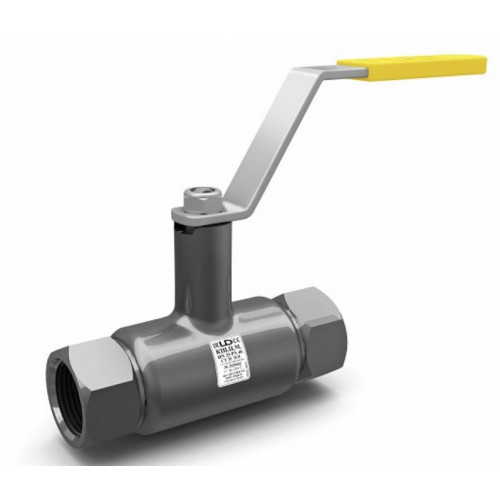 Кран шаровый LD КШ.Ц.М. Ду-032 Ру-40 Т=+200°С, ПП, ст.20, ВВ (вода, пар, нефтепродукты)