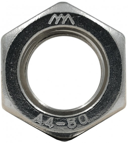 Гайка М10 нерж. А 4-80, DIN 934 Гайка М10 нерж. А 4-80, DIN 934