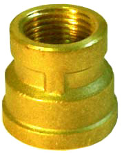 Муфта переходная латунная Ду 20х15 (3/4"х1/2")