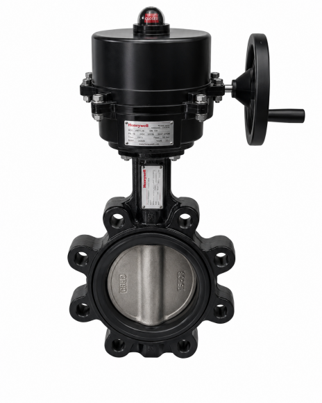 Затвор дисковый межфланцевый Lug Honeywell V9BFL16-300 DN300 PN16, Kvs 7058 м³/ч