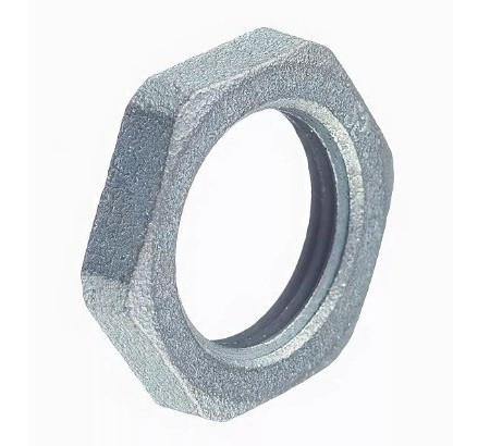 Контргайка чугун оцинкованная Ду 15 (1/2") Контргайка чугун оцинкованная Ду 15 (1/2")