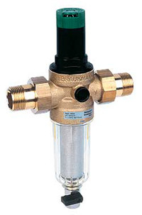 Комбинированный с редуктором фильтр DN25 на ХВС Honeywell FK06-1"AA