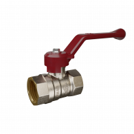 Кран шаровый латунный Temper 88.Вн-Вн.Рычаг.34. DN20 (3/4) PN40