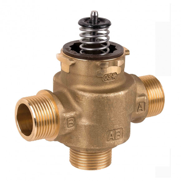 Регулирующий зональный 3-х ходовой клапан НР DN20 (G 3/4") Kvs 7 Honeywell VCZMG6000/U