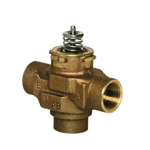 Регулирующий зональный 3-х ходовой клапан ВР DN20 (G 3/4") Kvs 7 Honeywell VCZMH6000/E