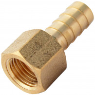 Переходник латунный никель 1/2"НРх3/4"ВР
