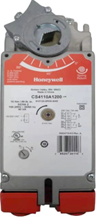 Привод с возвратной пружиной, on-off, 24V AC/DC, 10Nм, конц. выкл. Honeywell CS8110A1206