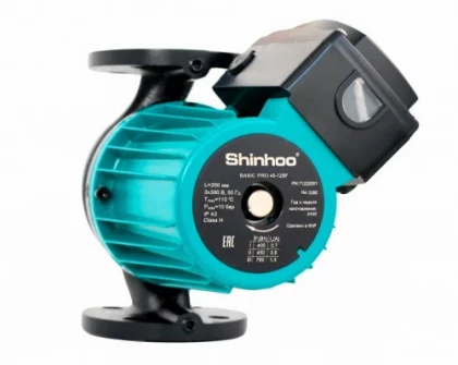 Насос циркуляционный с мокрым ротором BASIC PRO 65-8SF PN10 3х380В/50 Гц Shinhoo 71242008
