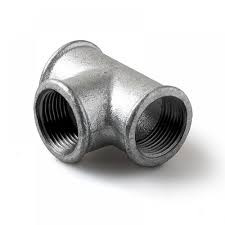 Тройник чугун оцинкованный Ду 20 (3/4")