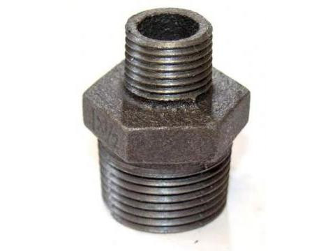 Ниппель переходной чугун Ду 25х20 (1"х3/4")