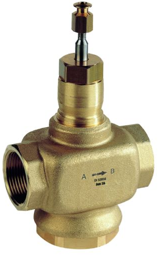 DI15B0.63SS 2-х ходовой линейный муфтовый клапан, В/Р, PN16, DN15, Kvs0.63, 20 мм, 170 °C RESIDEO