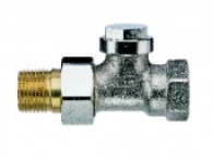 V2400D0015 Клапан радиаторный прямой нижний DN15  PN10 (1/2"), Kvs 1.45