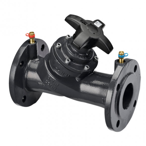 Ручной балансировочный клапан MNF фланцевый DN 65 "XK" с нип. Ручной балансировочный клапан MNF фланцевый DN 65 "XK" с нип.