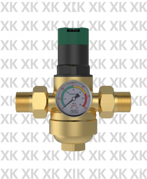 Редуктор давления для воды XK D06-1/2H универсальный (ГВС/ХВС) 1/2" DN15 до 70°C