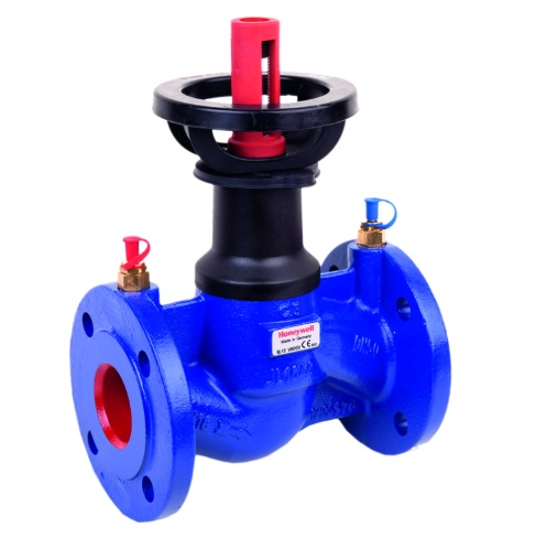 Балансировочный фланцевый клапан с ниппелями PN16, DN300, Kvs1380 Honeywell SafeCone(R) V6000D0300А