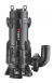 Насос погружной канализационный FANCY 150WQC150-21-15/4, исполнение WQC-V (вертикальное), с закрытой рубашкой охлаждения, подача 150 м³/ч, рабочий напор 21 м, максимальный напор 23 м, мощность 15 кВт, 380 В, 3 фазы, 1450 об/мин, DN нагнетания 150